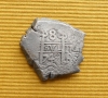 Lote No. 14195: Macuquina de 8 Reales de 1742 Potosí