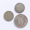 Lote No. 14224: Reino de los Países Bajos 3 Monedas de plata 1904 a 1955