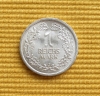 Lote No. 14642: Repblica de Weimar. 1 Marco del Reich de 1925 Hamburgo Brillante Sin Circular