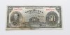 Lote No. 14695: Billete de Bs.50 ~Octubre 20 1949~ Serie B-6