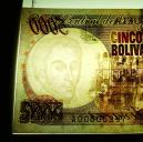 Billete de Bs.5.000 ~Mayo 12 1994~ Serie A-8 de baja numeracin