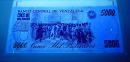 Billete de Bs.5.000 ~Mayo 12 1994~ Serie A-8 de baja numeracin